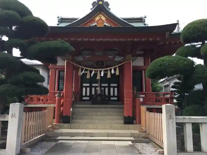 小村田氷川神社の本殿・本堂