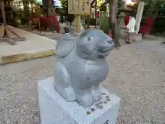 三輪神社の狛犬