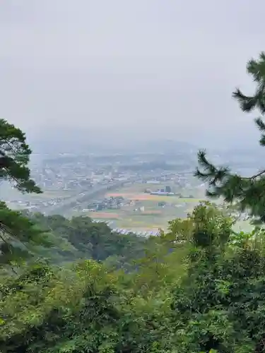 唐澤山神社の景色