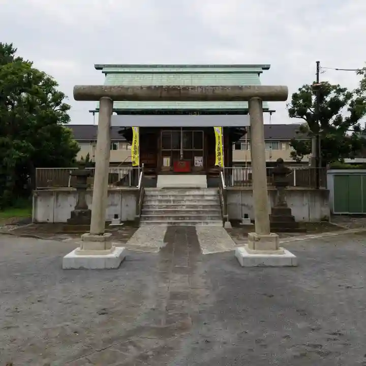 西小松川天祖神社の鳥居