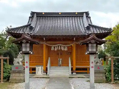 足立神社の本殿・本堂