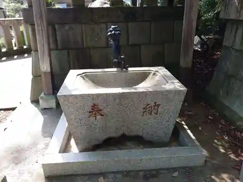 白髭神社の手水舎