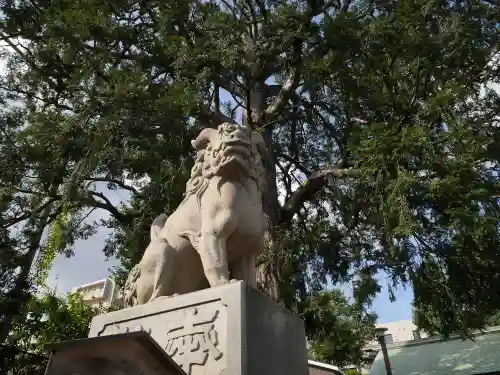 下神明天祖神社の狛犬