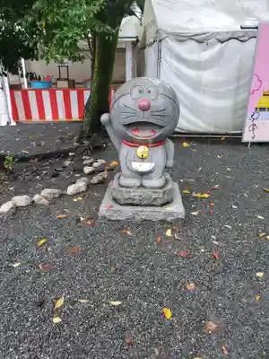 富知六所浅間神社の狛犬