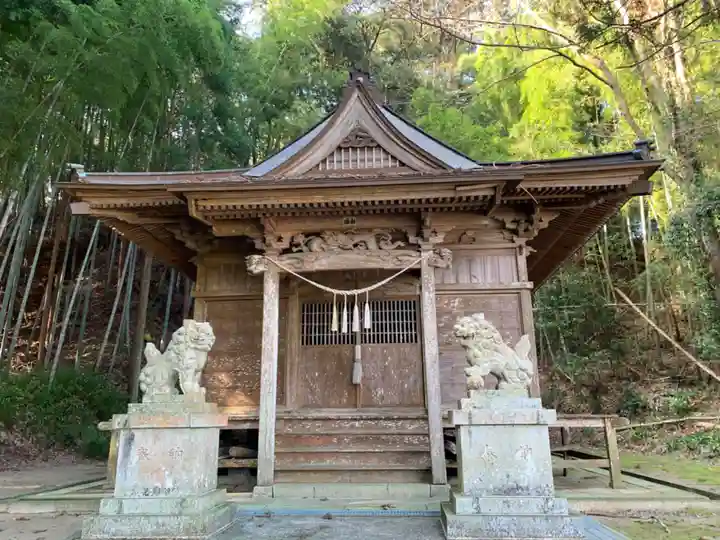 八幡神社の本殿・本堂