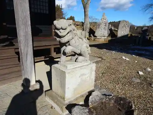 長屋神社の狛犬