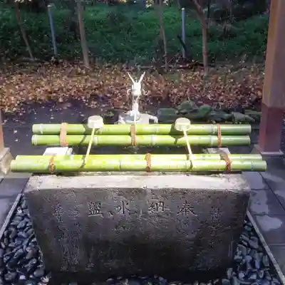 息栖神社の手水舎
