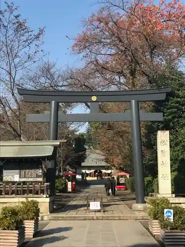 松陰神社の鳥居