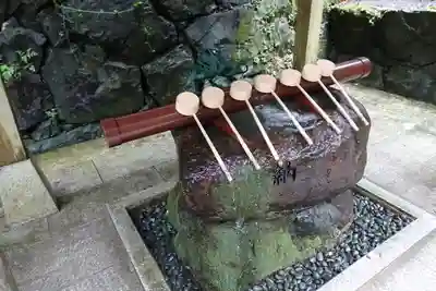 由岐神社の手水舎