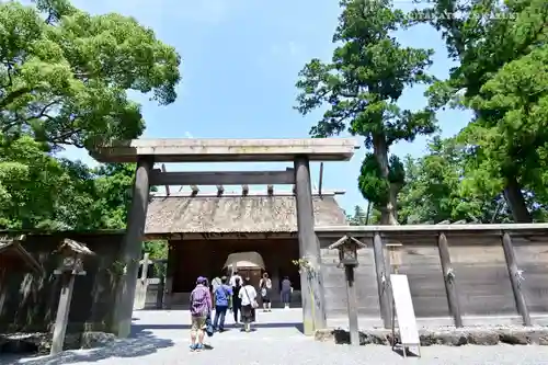 伊勢神宮外宮（豊受大神宮）の鳥居