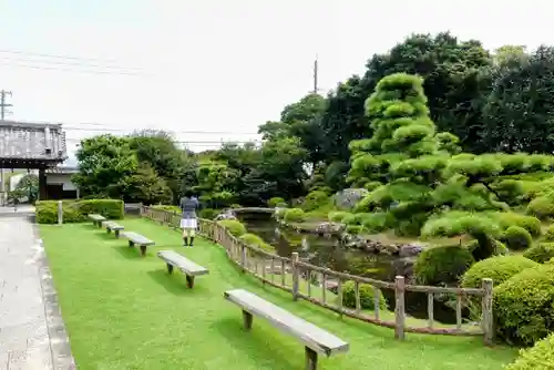 養学院の庭園