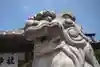 知形神社の狛犬