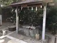 二十五柱神社の手水舎