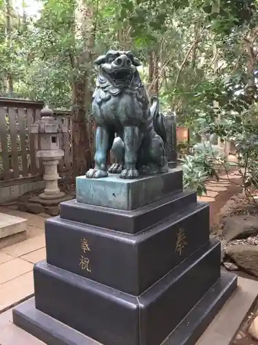 駒木諏訪神社の狛犬