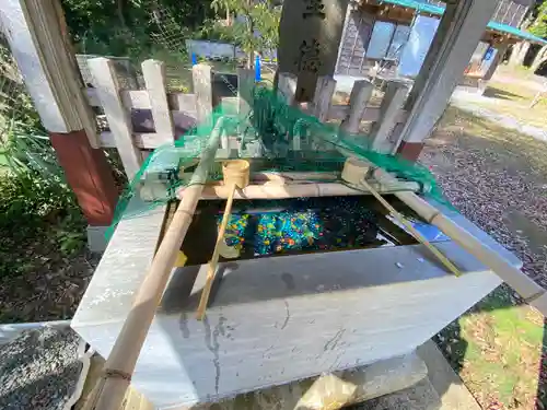 佐波波地祇神社の手水舎