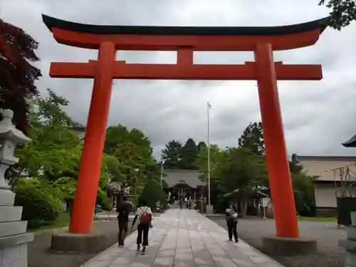 湯倉神社の鳥居