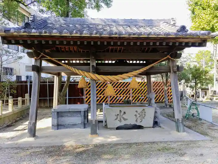 矢田神社の手水舎