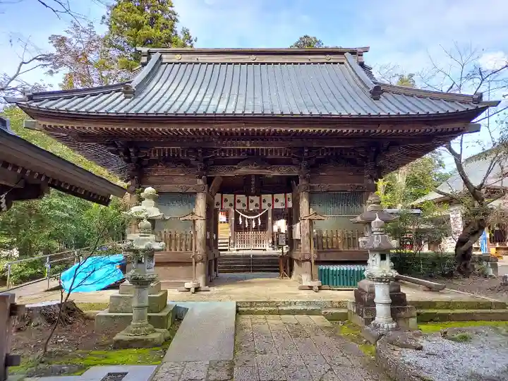 雄琴神社の山門・神門