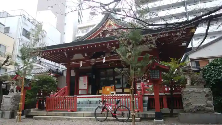 秋葉神社の本殿・本堂