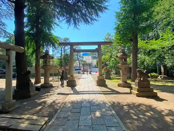 品川神社の鳥居
