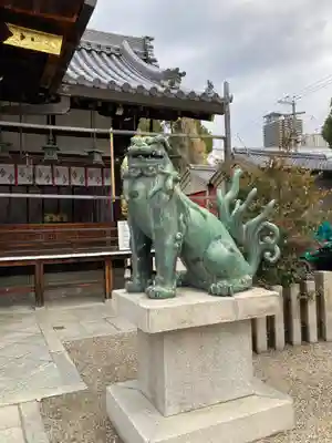 野田恵美須神社の狛犬