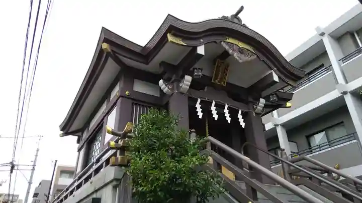 神楽坂若宮八幡神社の本殿・本堂