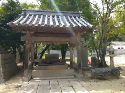 日本第一熊野神社の手水舎