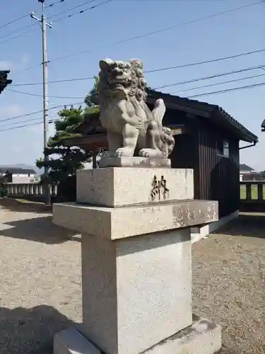 熊野神社の狛犬