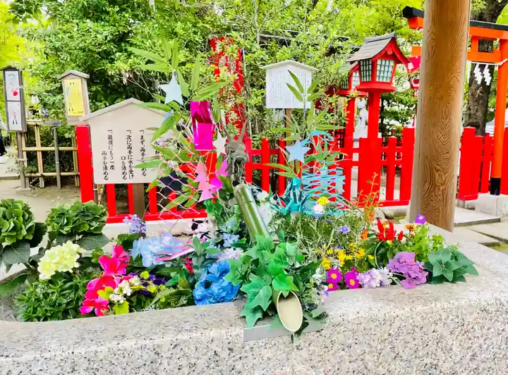 新田神社の手水舎