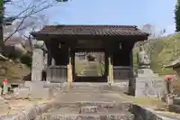 曹洞宗 永松山 龍泉寺の山門・神門
