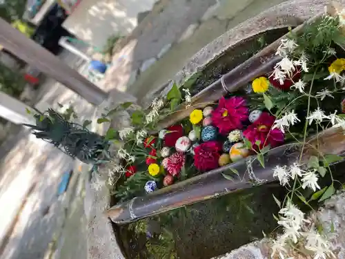 立志神社の手水舎