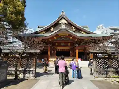湯島天満宮の本殿・本堂