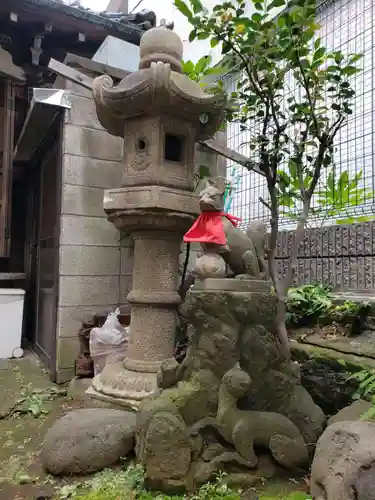 古壽老稲荷神社の狛犬