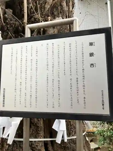 箒銀杏天満宮(東京都)