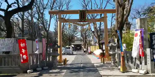 蛇窪神社の鳥居