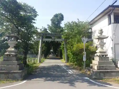 稗田神社の鳥居