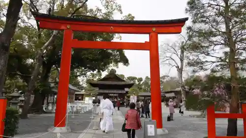 城南宮の鳥居