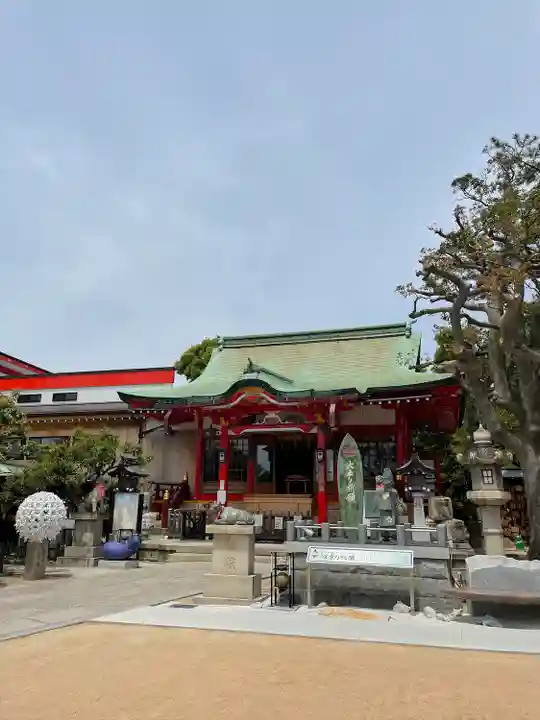 綱敷天満宮の本殿・本堂