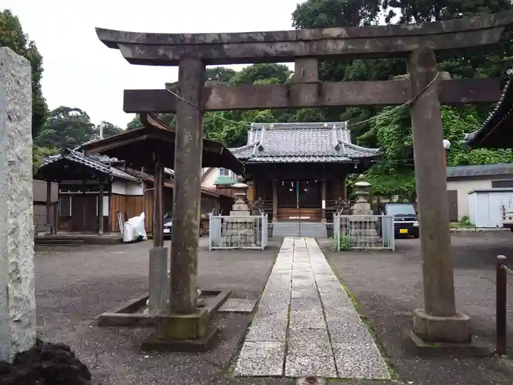 本町稲荷神社の鳥居