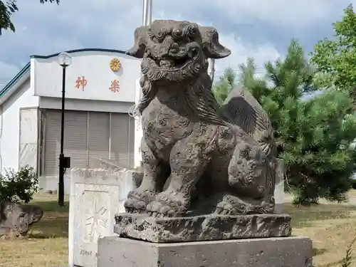 沼田神社の狛犬