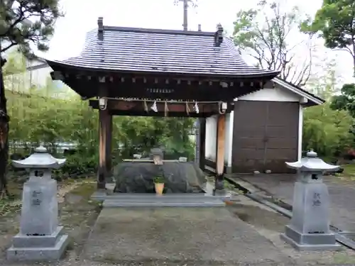 於保多神社の手水舎