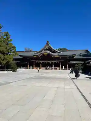 寒川神社の本殿・本堂