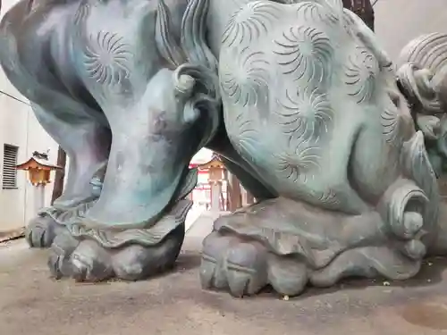 花園神社の狛犬