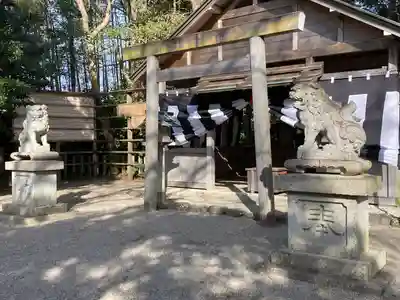 坂社の本殿・本堂