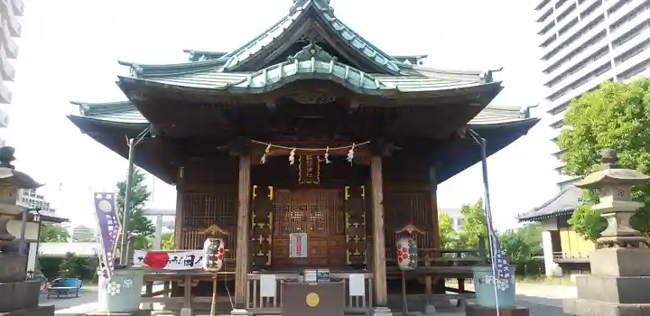 胡録神社の本殿・本堂