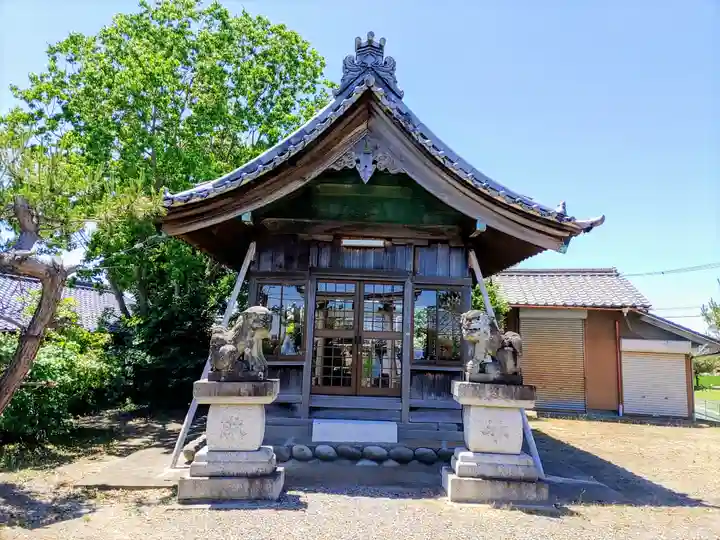 伊奈里社(稲荷崎)の本殿・本堂