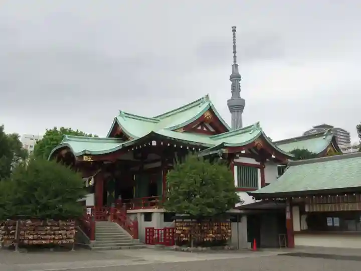 亀戸天神社の本殿・本堂