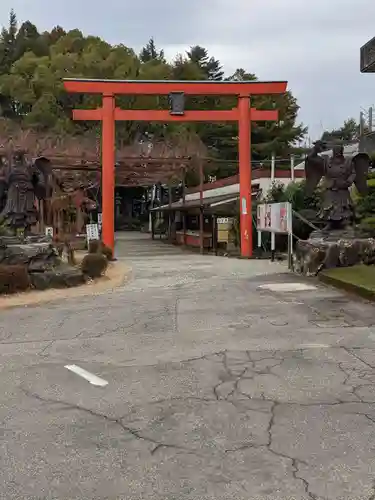 古井の天狗山の鳥居