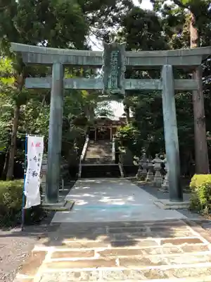 大頭龍神社の鳥居