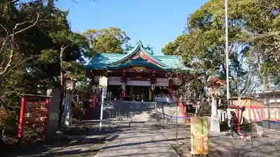 多摩川浅間神社の本殿・本堂